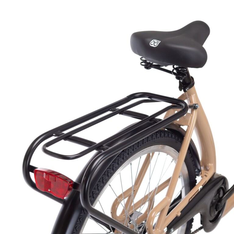 Csepel Budapest C' 26 1 sebességes drapp (3)