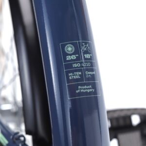 Csepel Budapest C' 26 1 sebességes szürke (2)