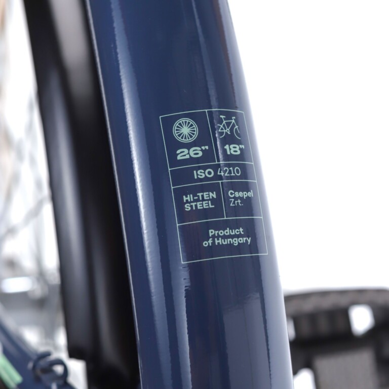 Csepel Budapest C' 26 1 sebességes szürke (2)