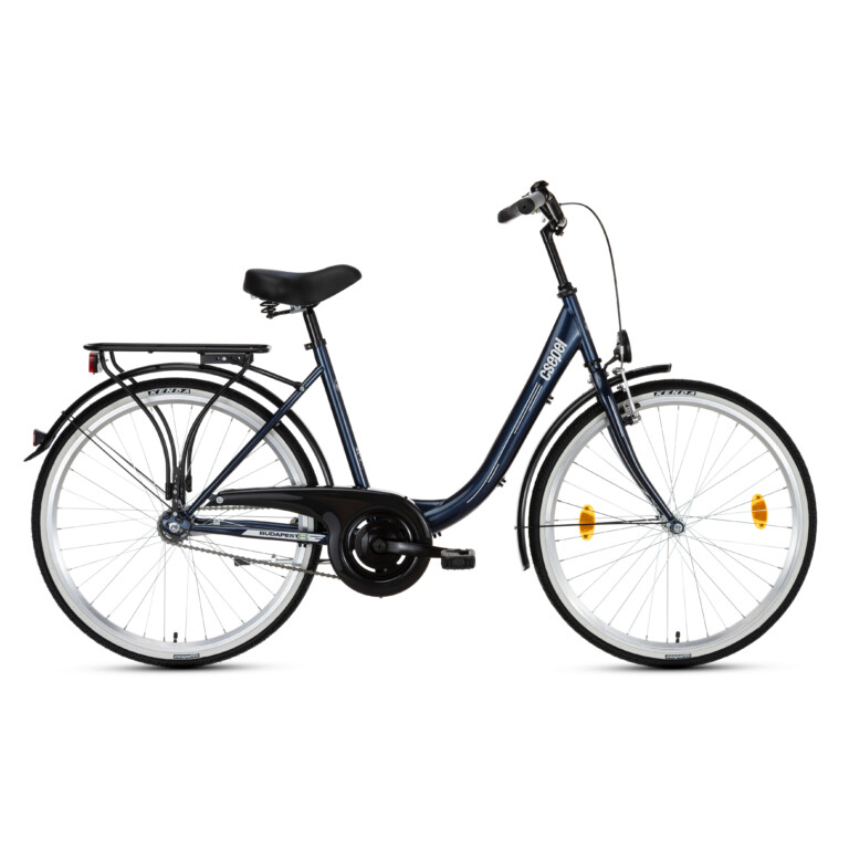 Csepel Budapest B 26 1 sebességes fényes kék (1)