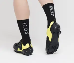 Kellys KLS Edge MTB kerékpáros cipő csatostépőzáras lime (3)