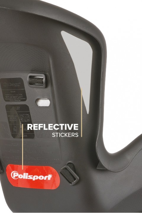 Polisport hátsó gyerekülés Bilby Maxi CFS -csomagtartóra (2)