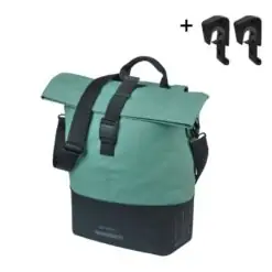Basil egyoldalas táska Cove Shopper- MIK Hooks- zöldfekete (1)