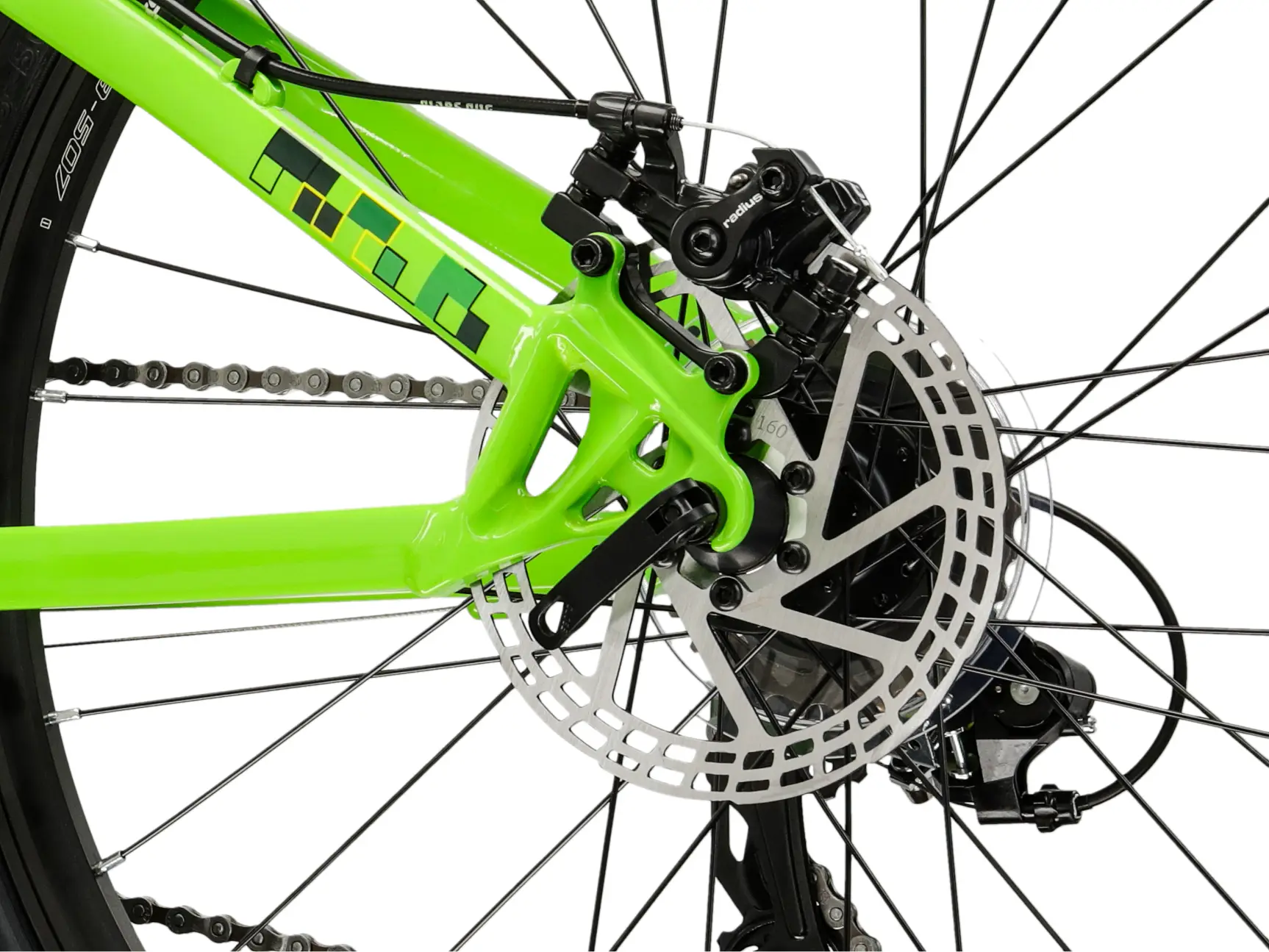KROSS DUST Junior 24 1 0 Disc zöld (3)