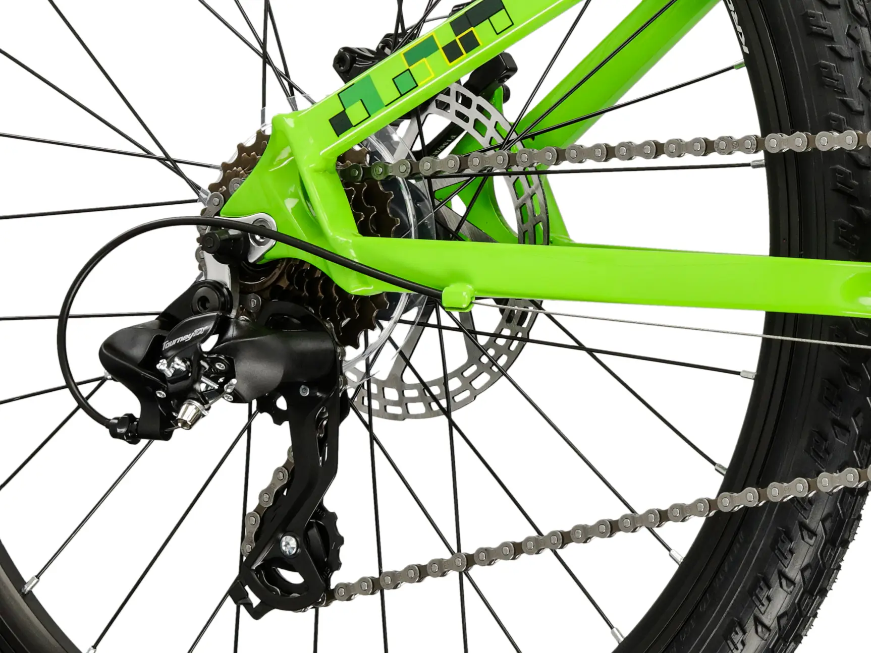 KROSS DUST Junior 24 1 0 Disc zöld (5)